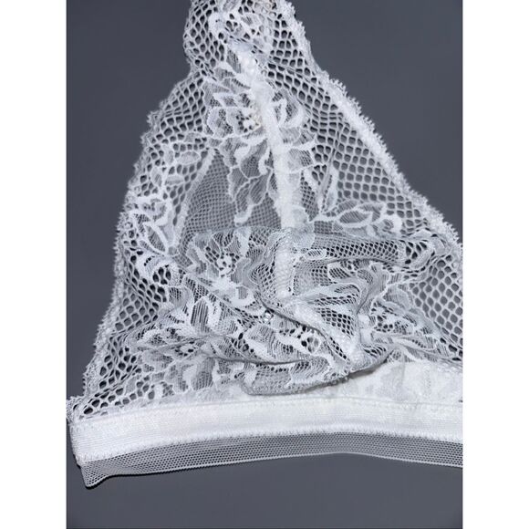 Free people reya lace bralette white ivory small new - Picture 6 of 14